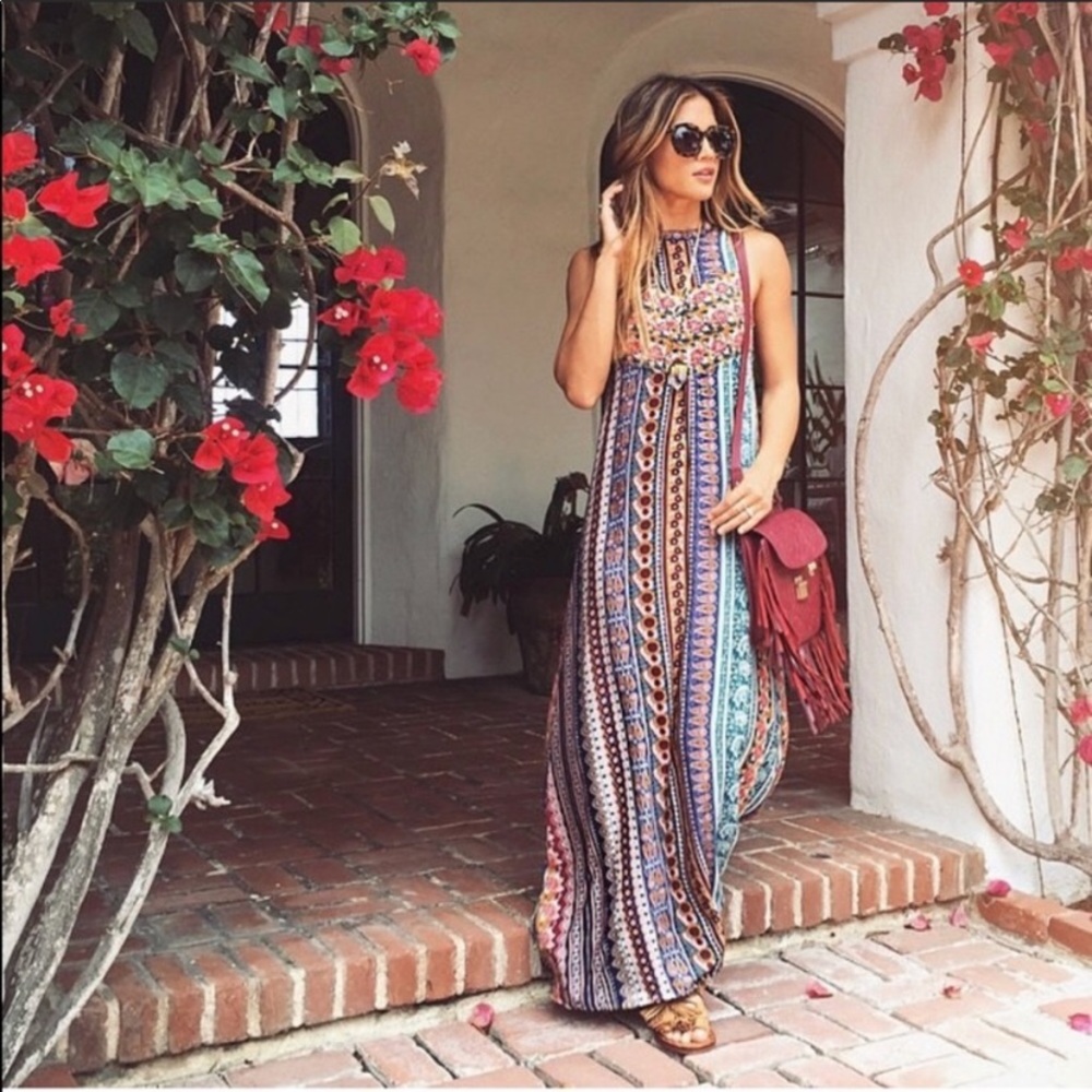 Novella Royale Moonfire Maxi in Moroccan Rose